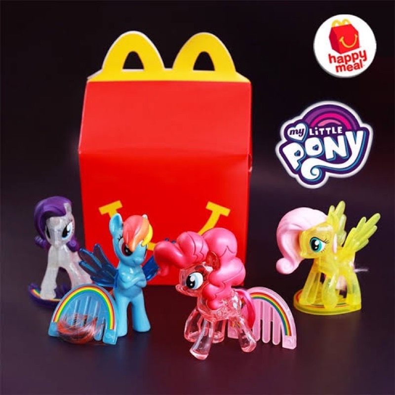 Mainan Figure My Little Pony McDonalds