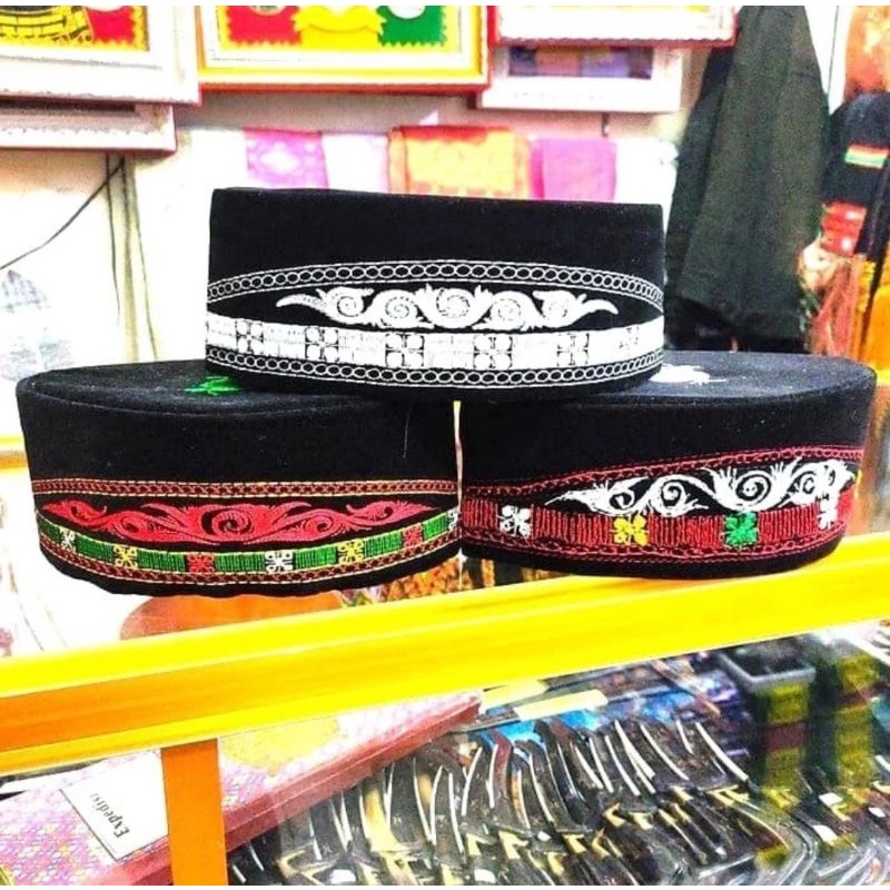 Peci Ethnik Motif Kerawang Gayo || Peci Khas Aceh