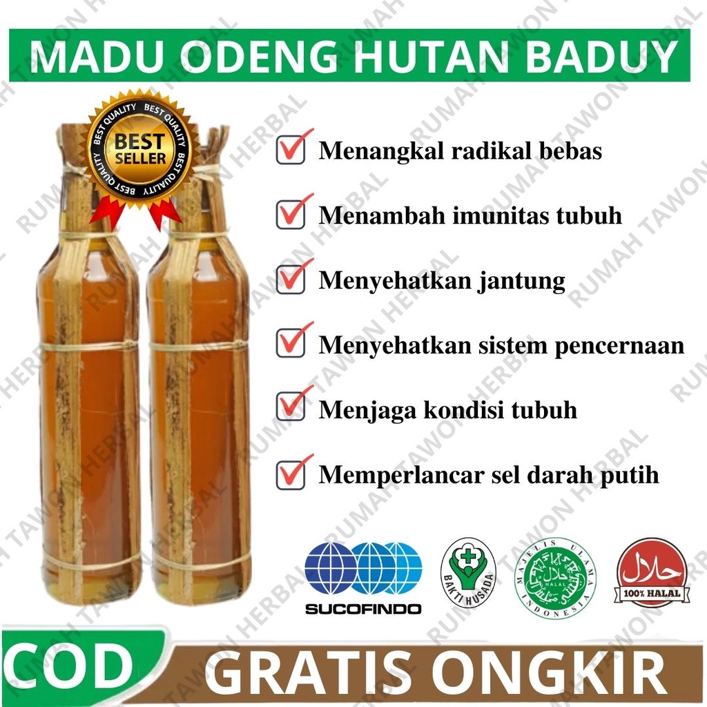 

Madu Odeng Asli Hutan Baduy - Madu Manis Murni Suku Baduy 100% ASLI