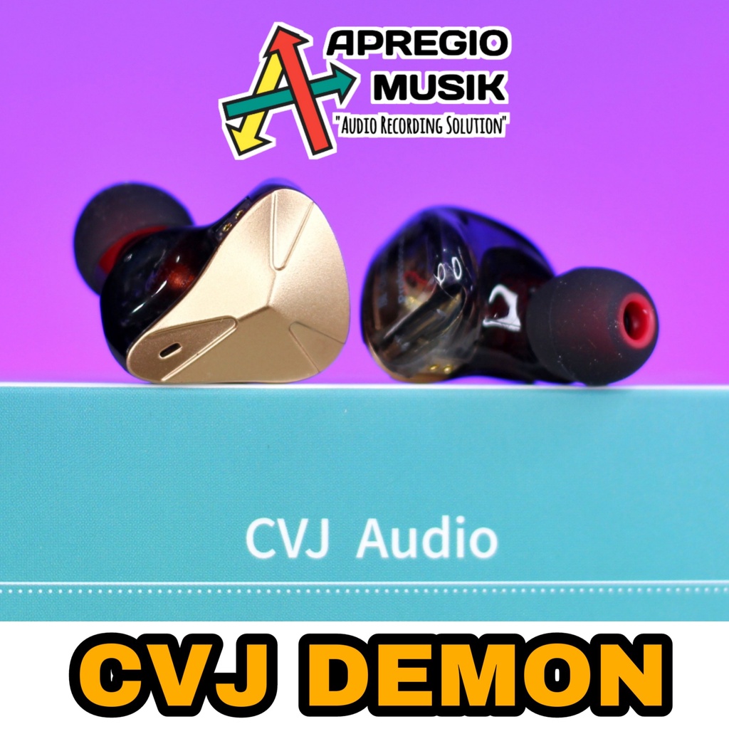 CVJ Demon CSA In Ear Monitor Dynamic Driver IEM Stage panggung live