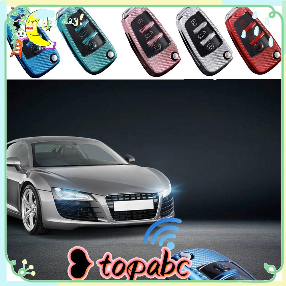 Top Remote Key Case Soft TPU Aksesoris Mobil Skin Key Fob Cover