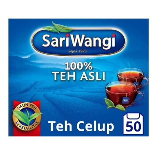 

SARIWANGI Teh Celup Hitam Asli 50 x 1,85 gr