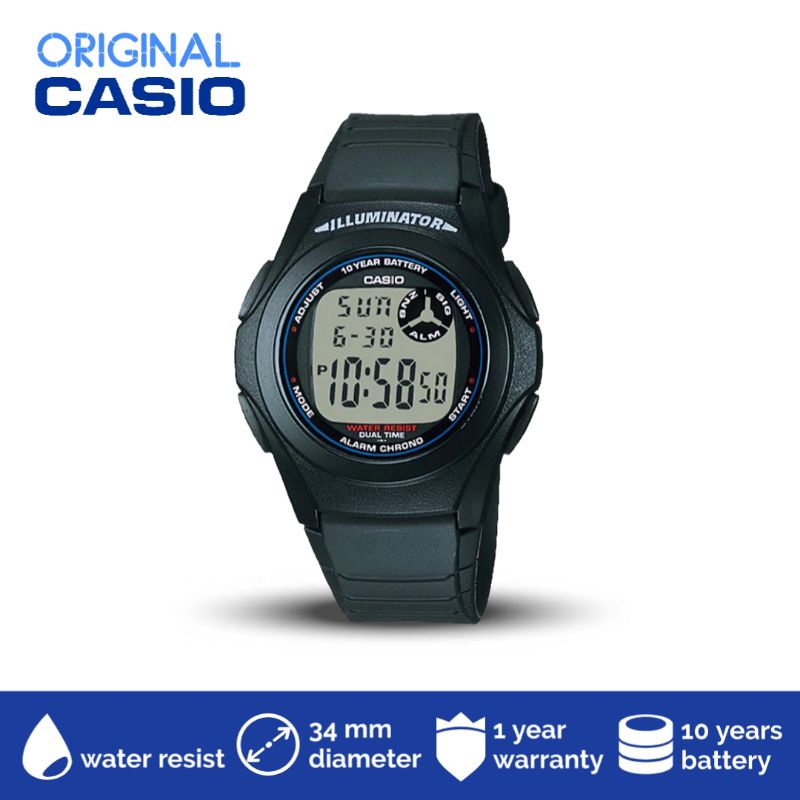 JAM TANGAN CASIO DIGITAL ANAK ORIGINAL LAKI LAKI PEREMPUAN GARANSI 1TH