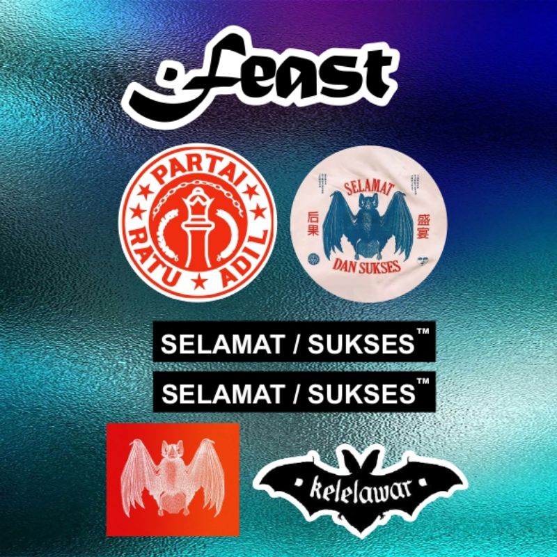 

stiker pack .FEAST