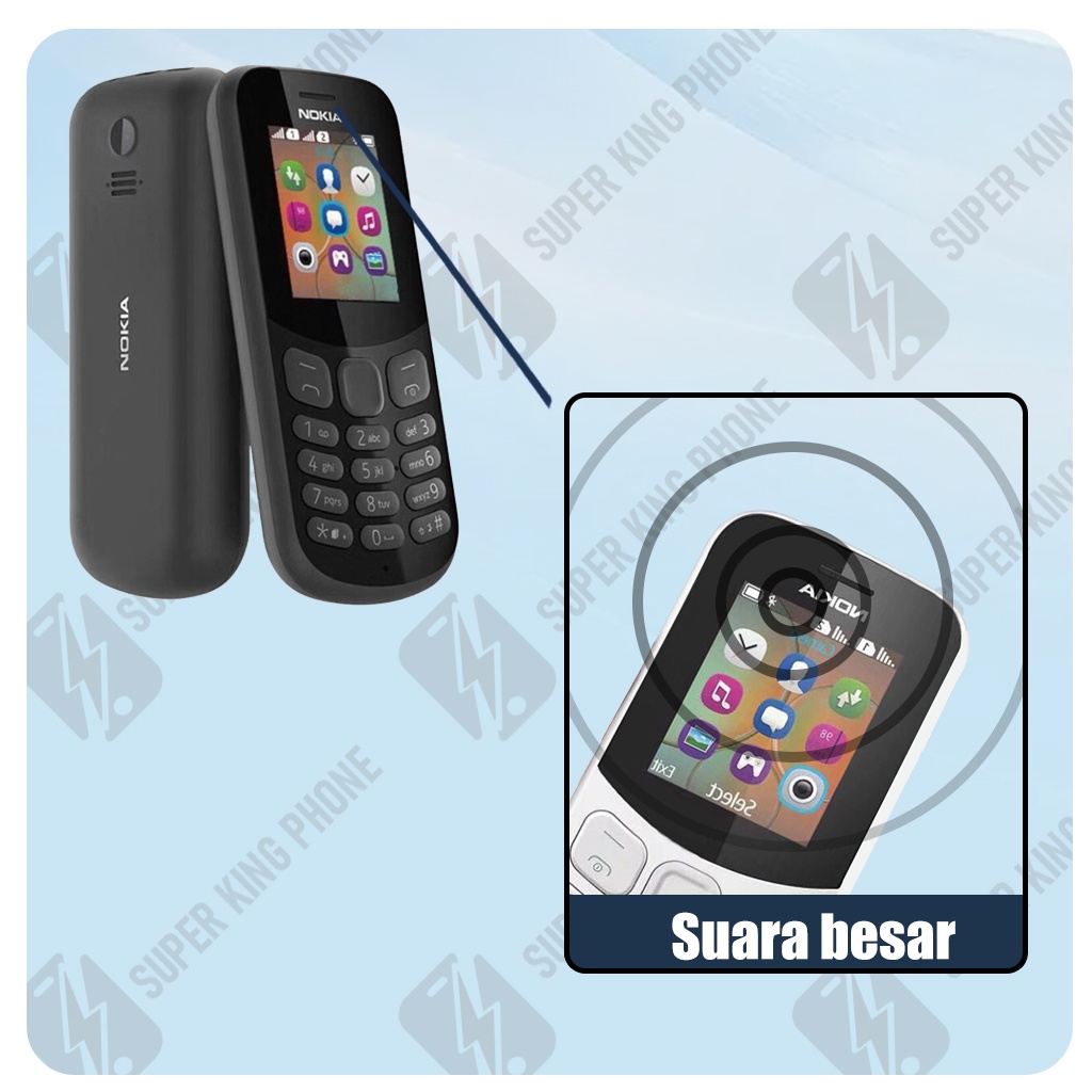 Super King NEW Nokia 130 2017 Handphone DUA SIM