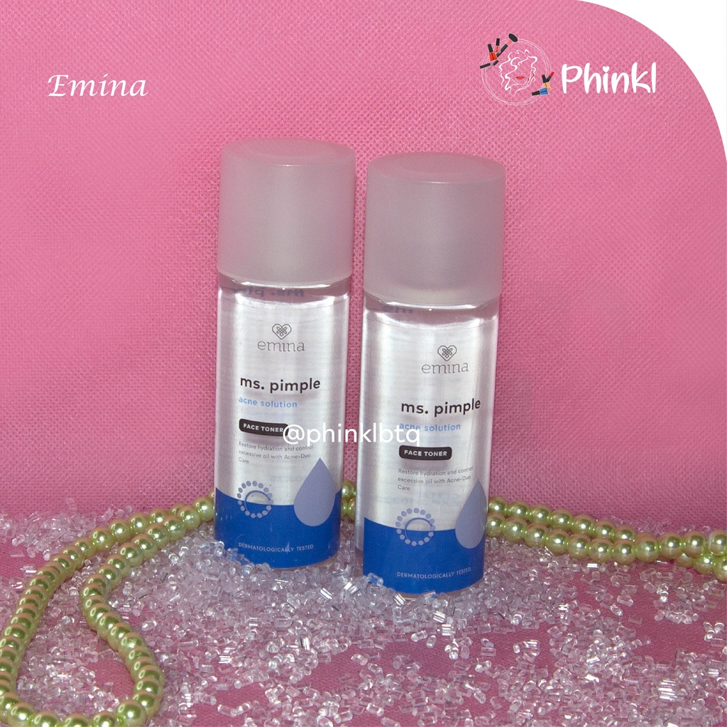 `ღ´ PHINKL `ღ´ ╰☆☆ 𝔢мιℕά ☆☆╮ Emina toner wajah esence pembersih melembabkan face untuk kulit sensitif kering berminyak jerawat