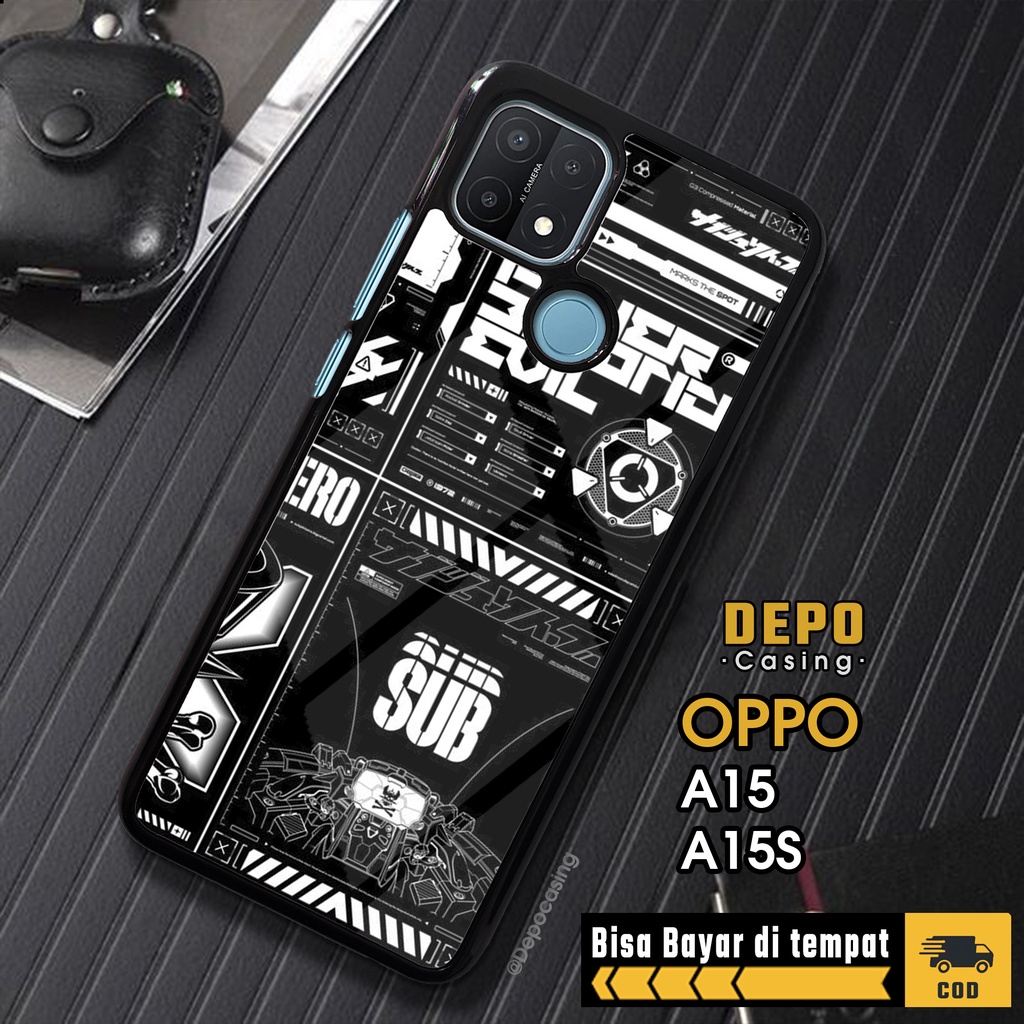 Case Oppo A15 A15S Casing Oppo A15 A15S Depo Casing [RBTJ] Case Glossy Case Aesthetic Custom Case An