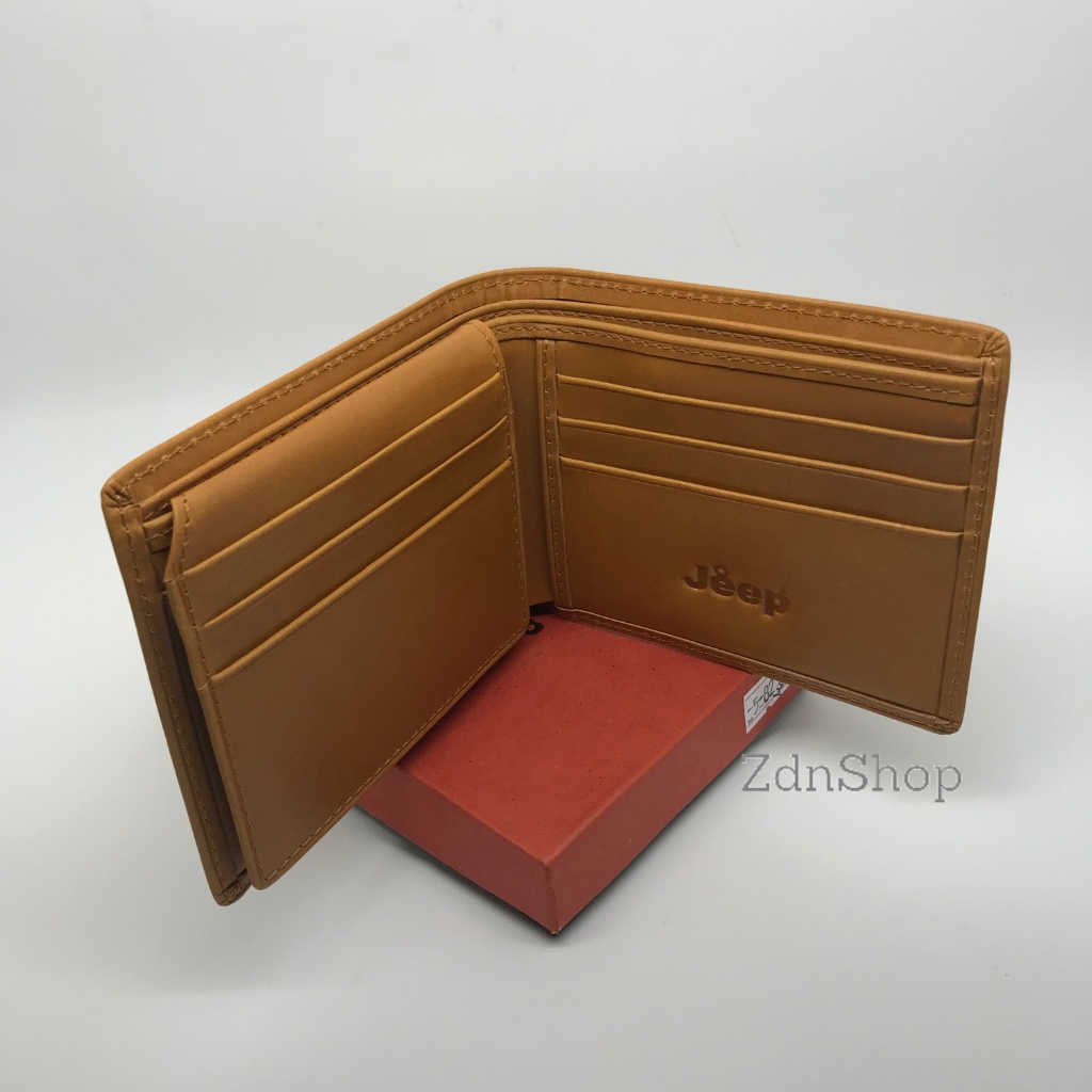 Dompet/Wallet Lipat Resleting Kulit Asli Home Industries Motif Model Dove