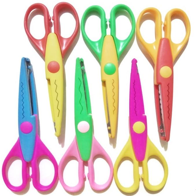 

Gunting Craft Motif Zigzag Untuk Prakarya Set (6 Motif)