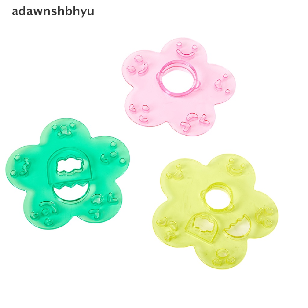 Adawnshbhyu 3Pcs Cetakan Ekspresi Wajah Kartun Rice Ball Mold DIY Alat Emboss ID