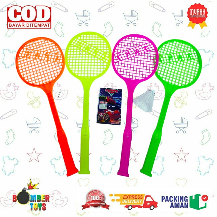 MAINAN ANAK Olahraga Bulutangkis RAKET BADMINTON Kock 1 pasang Sport