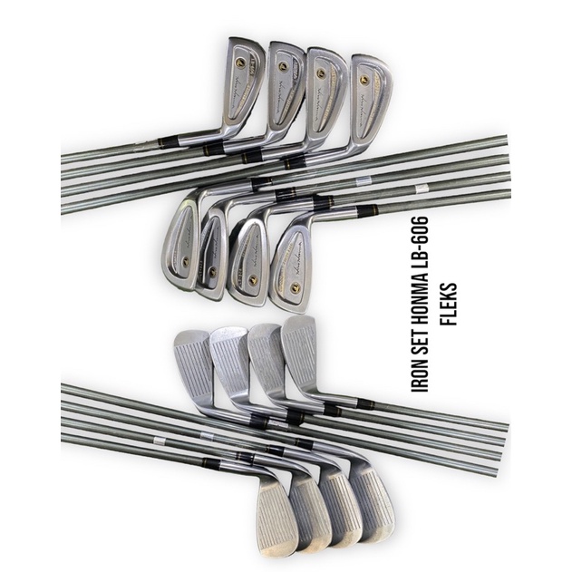 Jual Iron Set Honma Lb606 Flek S Shaft Graphite Second Like New Iron