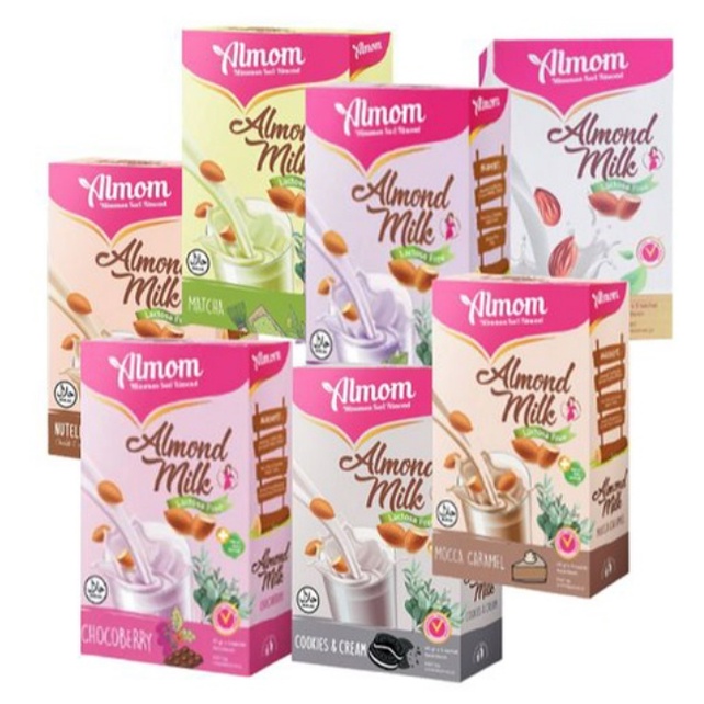 BEST SELLER Almom Booster Milk Powder Yummy Pelancar ASI Booster / almonde / kukimond Asi Booster lemom booster tea halal