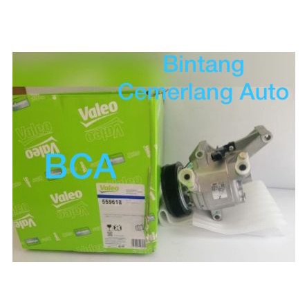 Kompresor Compressor AC Mobil All New Mazda 2 Skyactive Valeo Asli