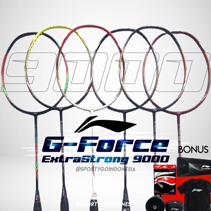 RAKET LINING G-FORCE EXTRA STRONG 9000 ORIGINAL / GFORCE 9000