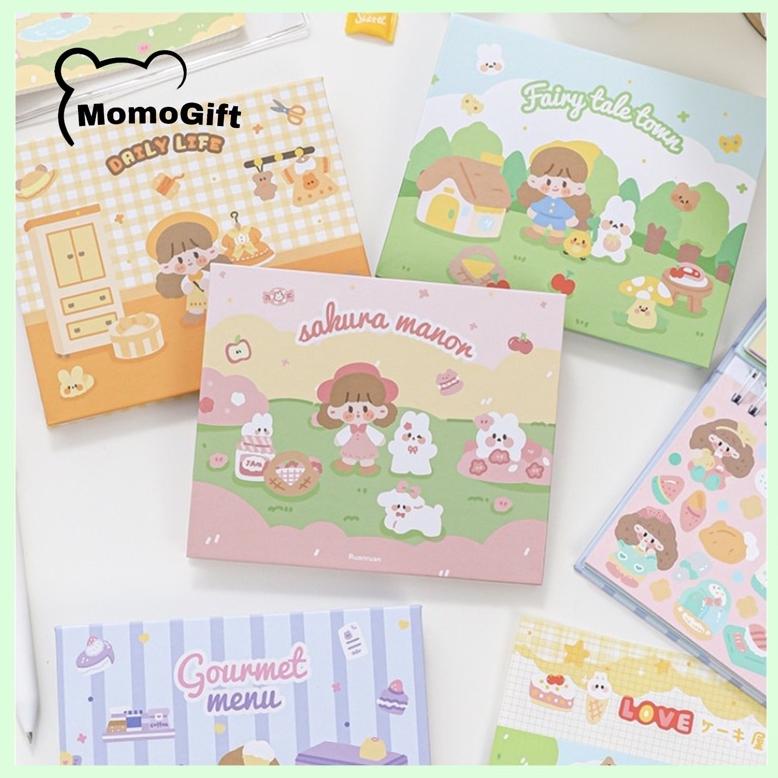 

BUKU DIY STIKER KERTAS BUKU DEKOR STIKER ESTETIK BUKU HARDCOVER TERLARISS...,,,,,