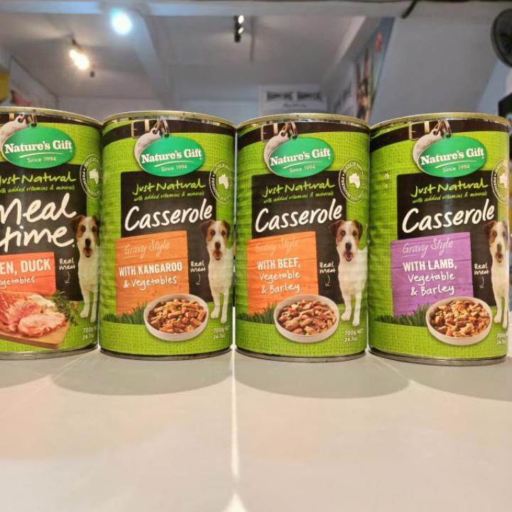 

Terbaru 6.6 Nature's Gift Can Kaleng 700gr / Makanan Basah Daging Kaleng Nature Gift