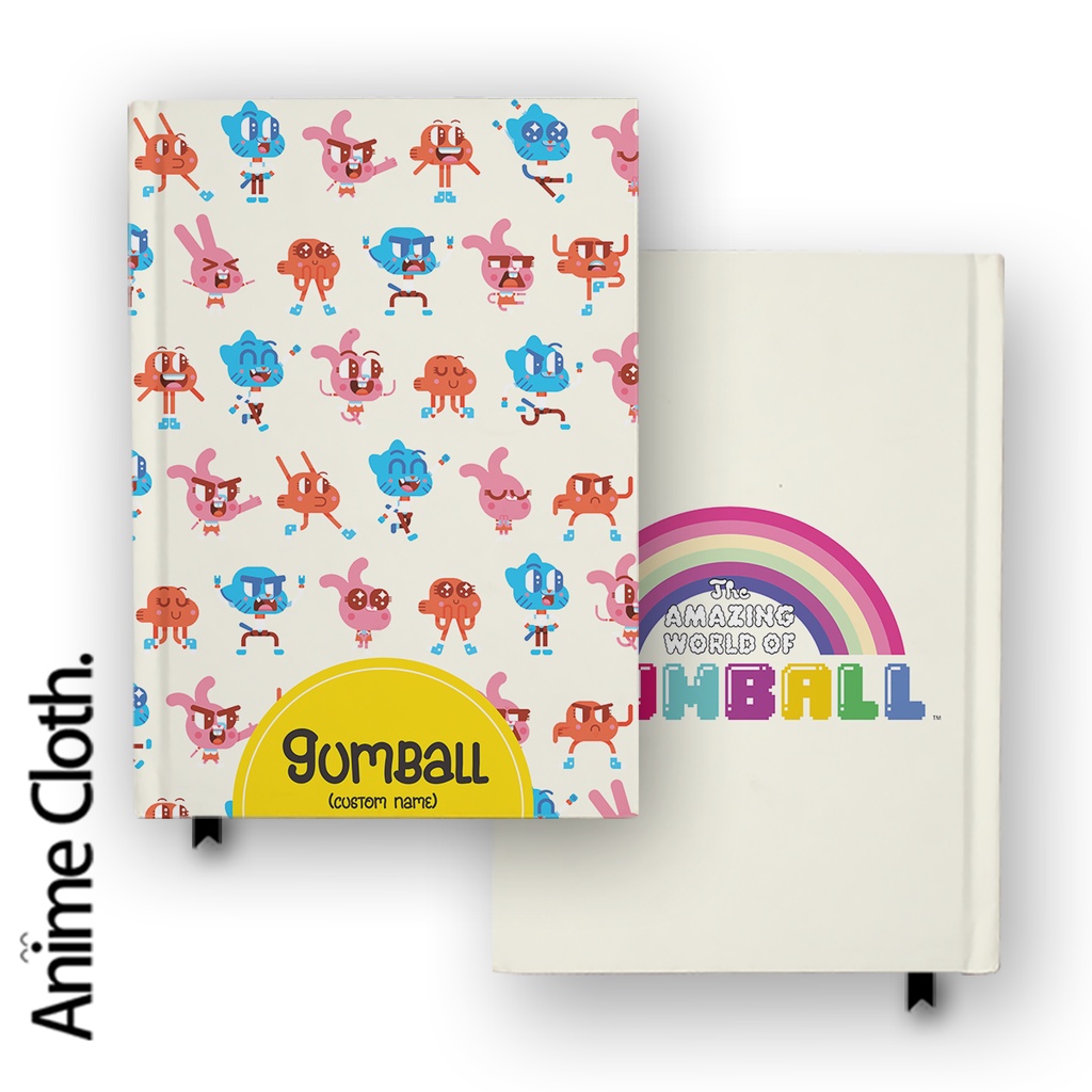 

Buku Catatan Notebook Gumball 2 Anais Darwin Face Hardcover Custom Planner Diary Jurnal Agenda A5 A6