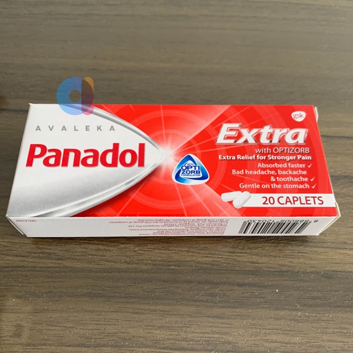 Panadol Extra Merah Singapore
