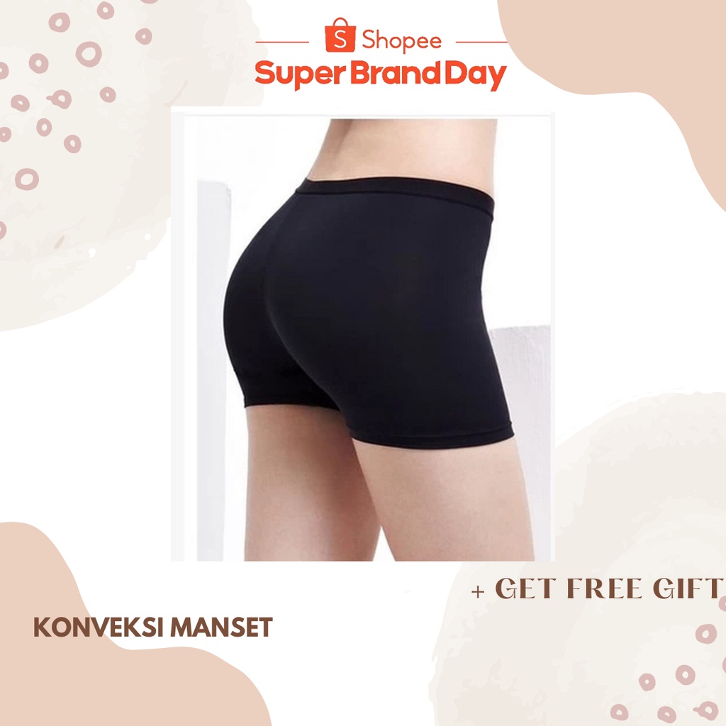 CELANA SHORT PANTS WANITA BAHAN SPANDEK UKURAN JUMBO / PROMO / DISKON
