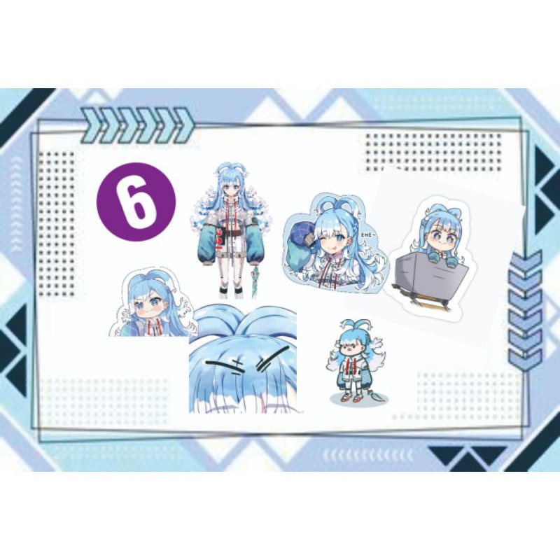 

STIKER PACK LUCU, KOBO KANAERU, Kobokan Kobokers Lordkobo HOLOLIVE