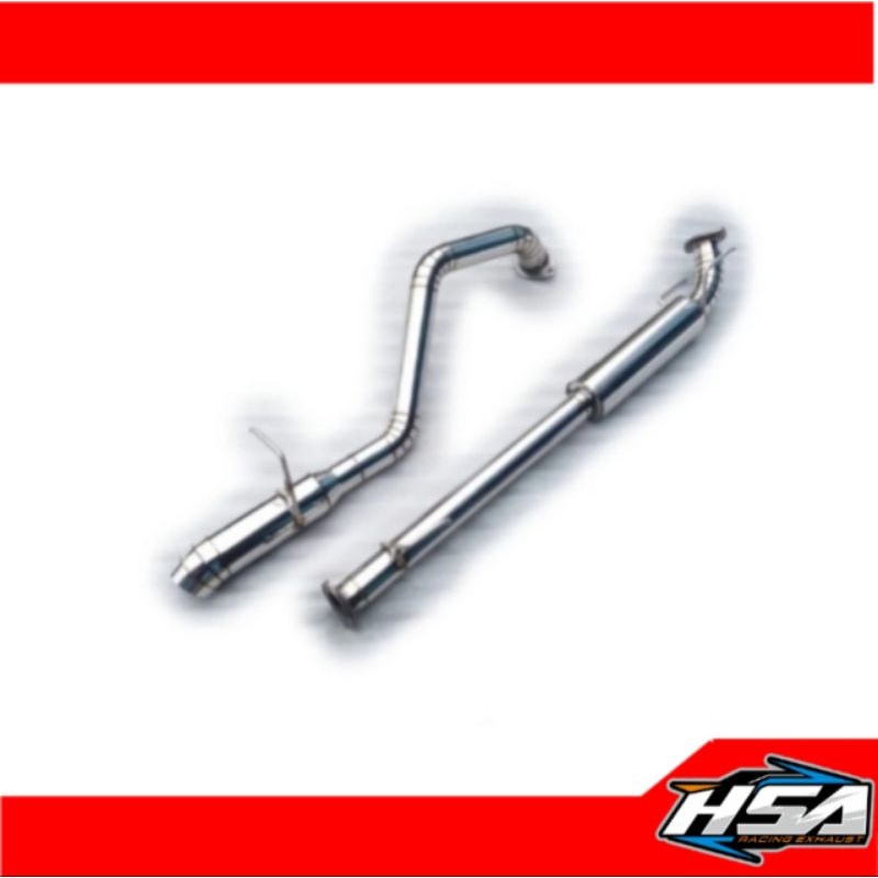 Centerpipe Resonator Tailpipe Knalpot Innova Diesel 2KD 2GD 1GD Reborn - Reborn / VRZ