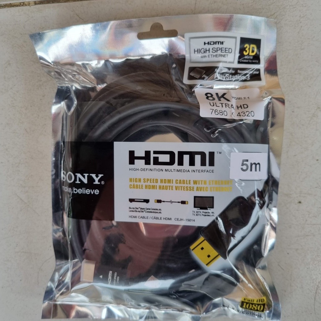 8K Kabel HDMI 2.1 SONY 8K 5M 10M 15M ULTRA HD