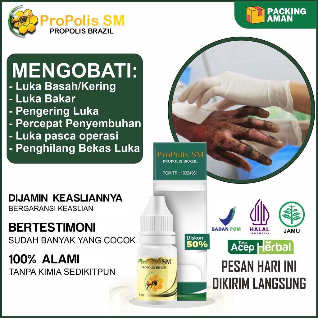 Jual Obat Luka Percepat Penyembuhan Luka Pengering Luka Penghilang Bekas Luka Pencegah Infeksi 