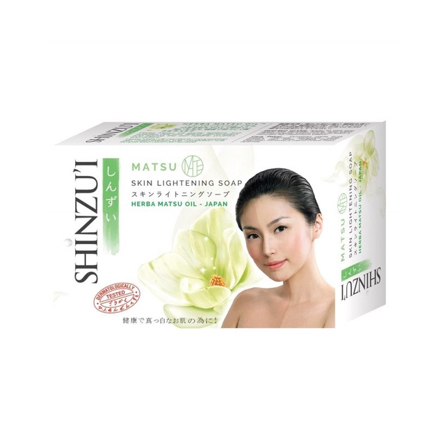 [TERBARU] SHINZUI Skin Lightening Bar Soap 80 Gram BPOM 100% ASLI