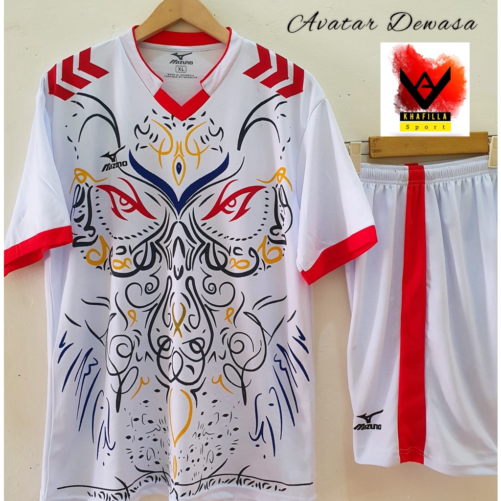 RIVA JERSEY STELAN DEWASA SEPAK BOLA BADMINTON DAN OLAHRGA VOLLY