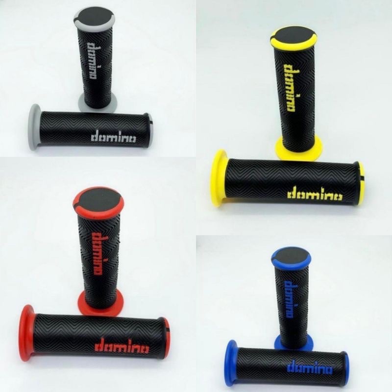 handgrip/ grip domino bulu import handfat domino bulu universal semua motor bisa