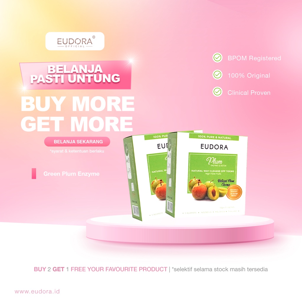 Eudora - Buy 2 PLUM Get 1 Free PLUM