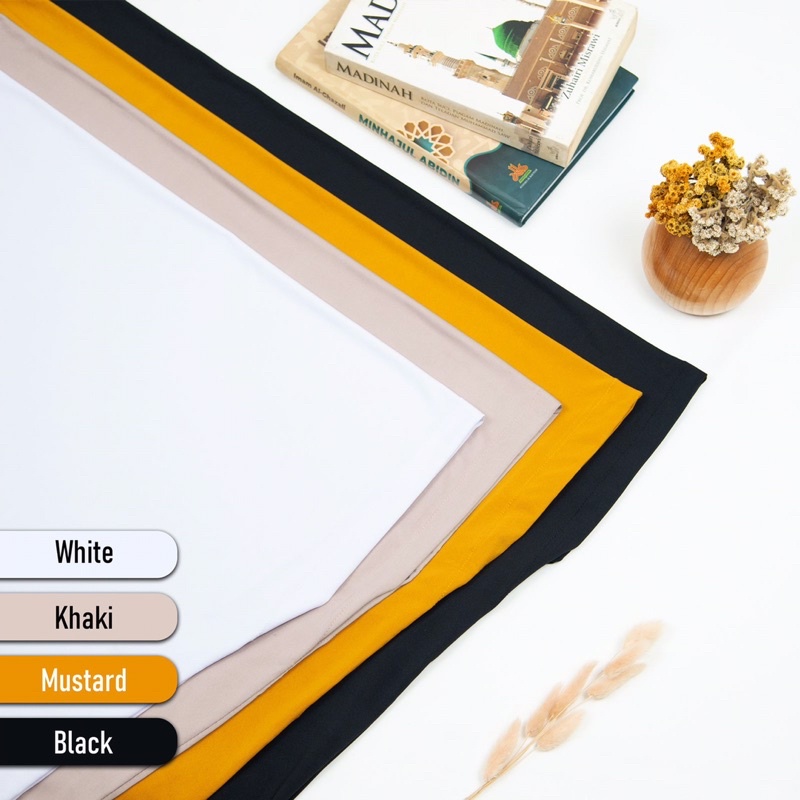 Hijab Khimar Bergo Hamidah Instan Jumbo XL / Kerudung Malay Jersey (XL)