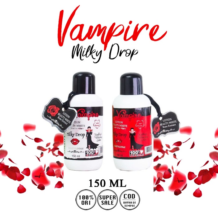 Lotion Vampire Merah 150ml Original BPOM / Hand Body Lotion / Hand Body Vampire / Label Merah / 150 