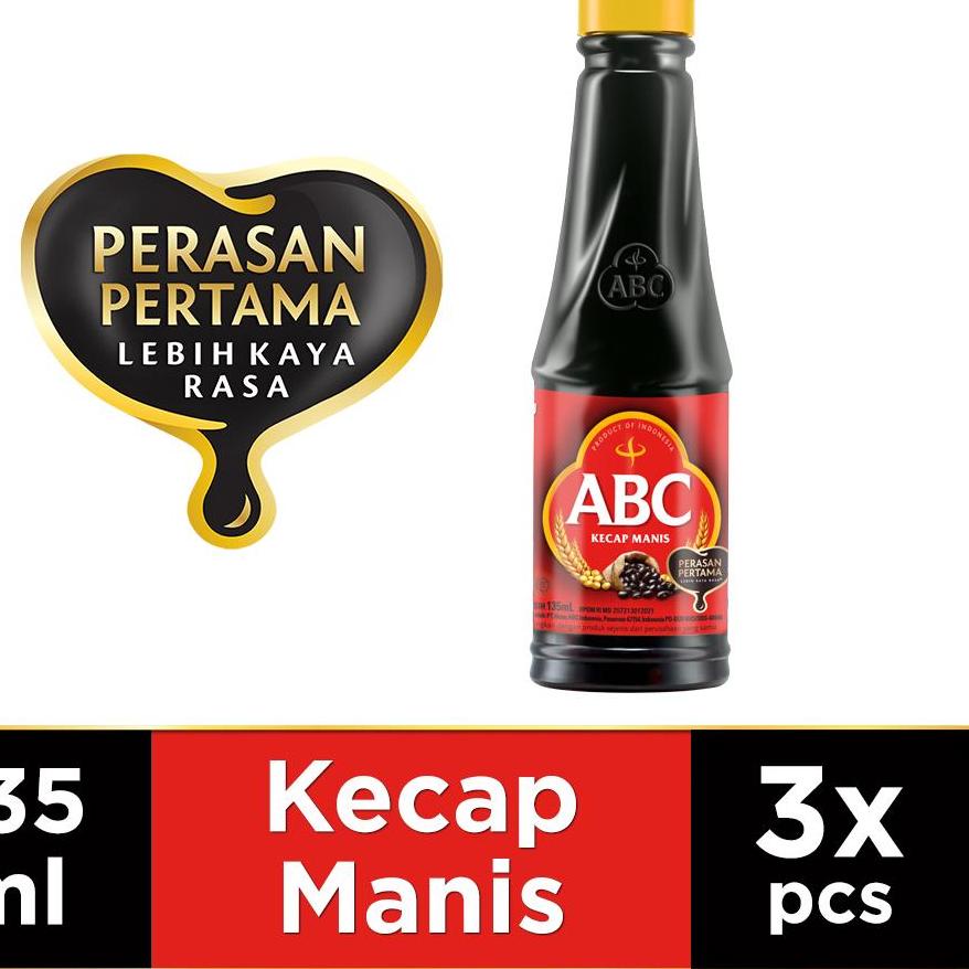 

ス ABC Kecap Manis 135 ml - Multi Pack 3 pcs で