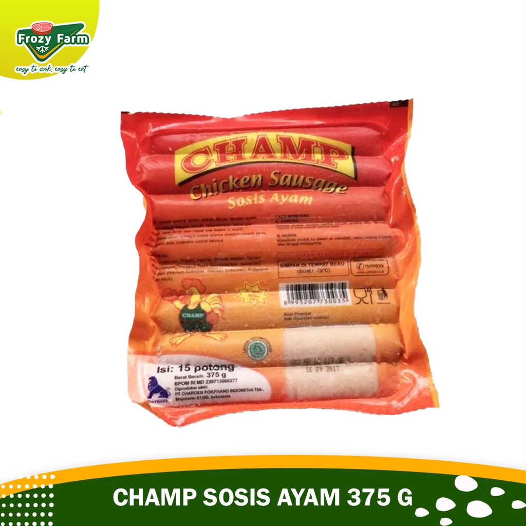 

Champ Sosis Ayam 375 GRAM