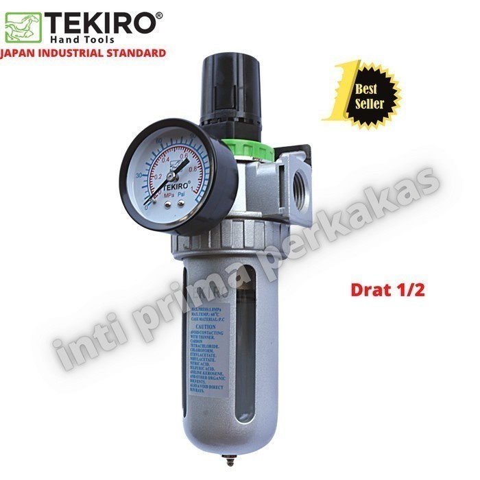 Tekiro Single Air Filter Regulator - Filter Udara Kompresor Terlaris
