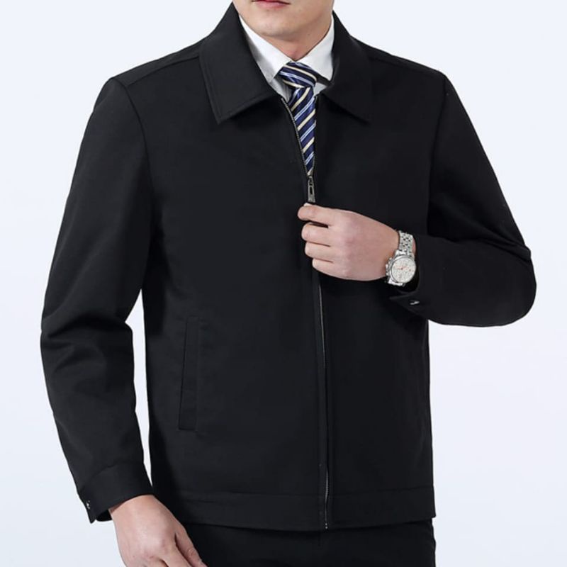 semi jas jaket formal pria terlaris/jas jaket katun premium