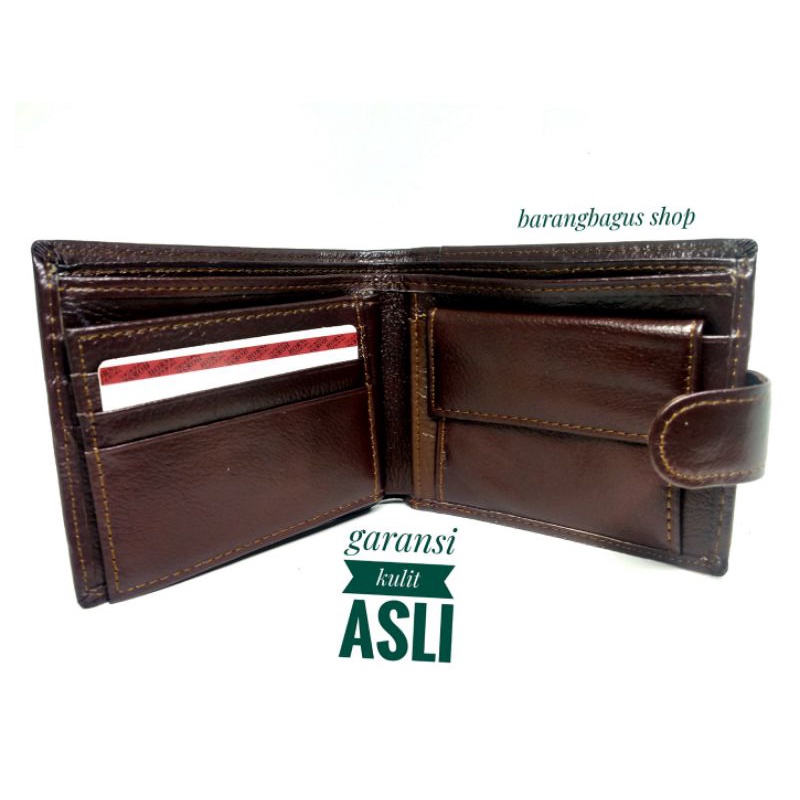 Dompet kulit asli pria original import imperial horse ukuran sedang / standar