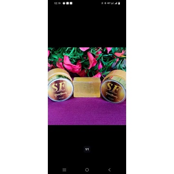 Skincare Gold SF krim pencerah dan pemutih untuk semua jenis kulit menghilangkan jerawat beruntus bi