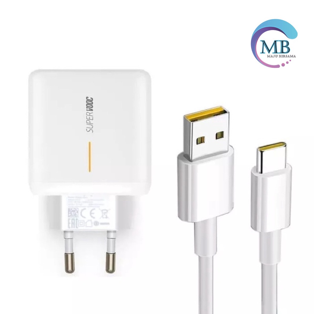 Charger Cashan tc Original  realme 65wat micro usb Fast Charging super vooc MB4128