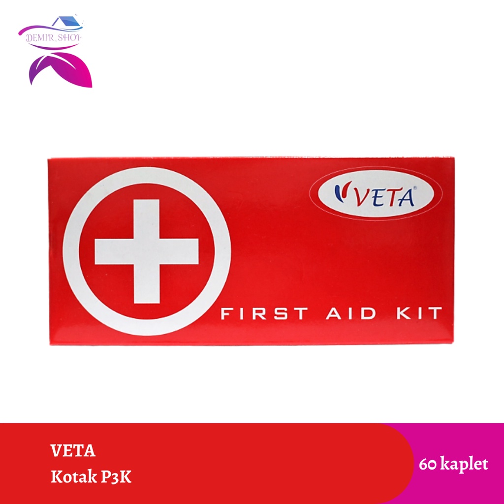 Kotak P3K Mobil Veta / First Aid Kit / Kotak P3K Veta