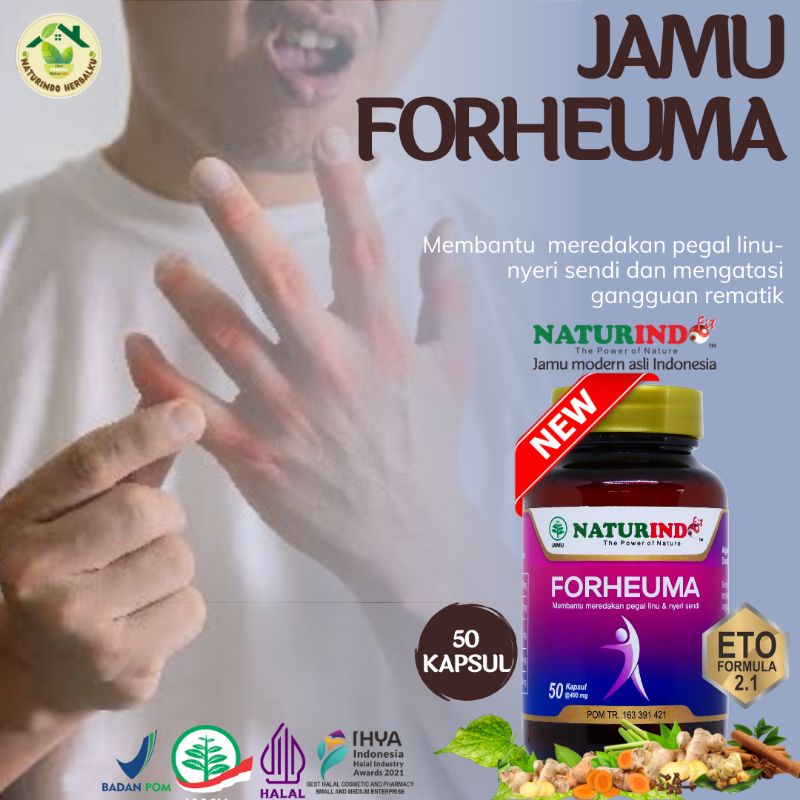 Obat Rematik Nyeri Sendi Herbal FORHEUMA NATURINDO