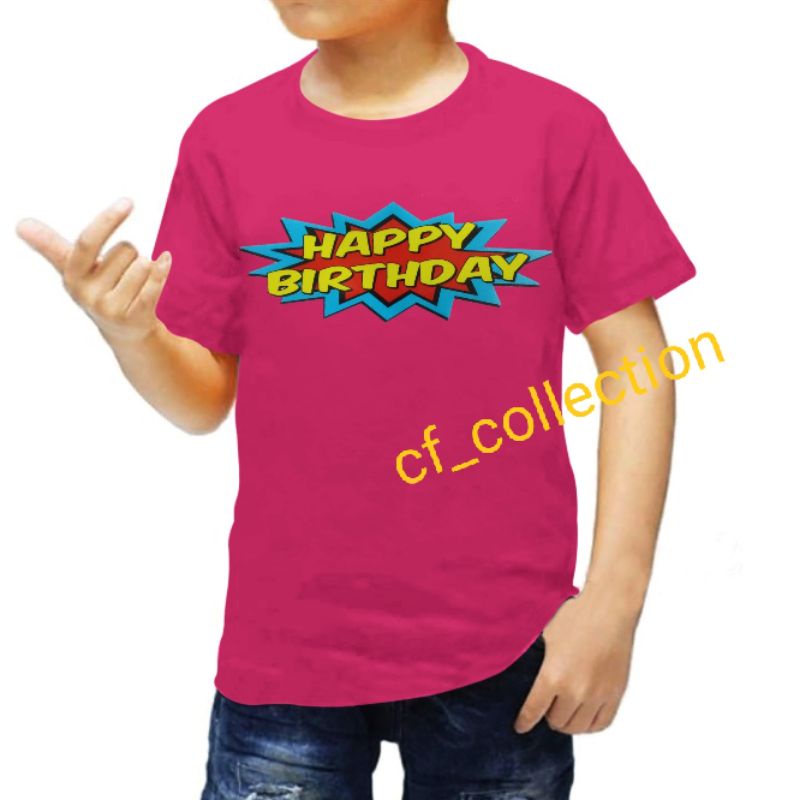 KAOS ANAK LAKI 1 12 TAHUN
