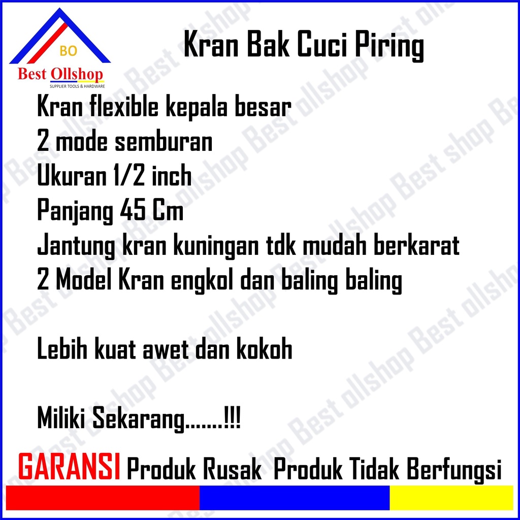 Kran Angsa Fleksibel Keran Cuci Piring Pleksibel Kran Dapur / Kran Tembok Flexible Angsa Fleksibel Kepala Hitam 2 Mode