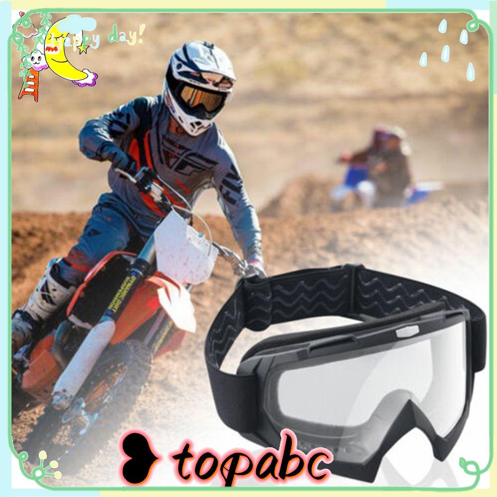 Top Kacamata Motor Sandproof Pelindung Gears Anti Melintir Anti Kabut Anti Silau Sunglasses Helm Kacamata