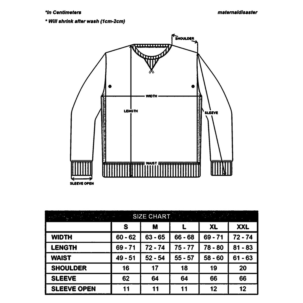 SWEATER CARDIGAN MATERNAL DISASTER | KULTO