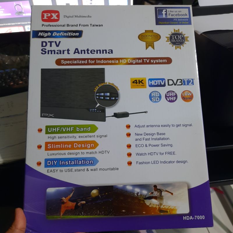 ANTENA TV SMART DIGITAL PX DTV SMART ANTENNA HDA-7000 ORIGINAL ASLI