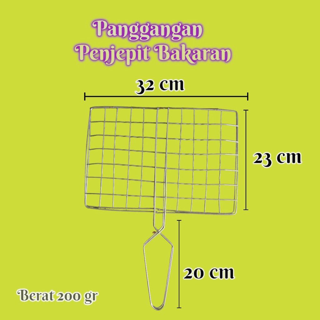 PANGGANGAN IKAN / AYAM / PENJEPIT BAKARAN