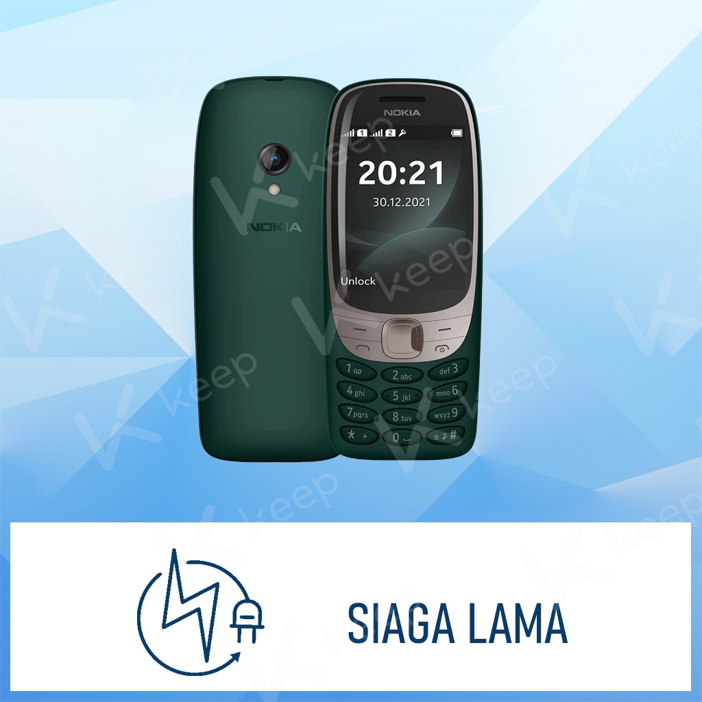 COD HP Nokia 6300 6310 2021 DUAL SIM Bisa Bahasa Indonesia Garansi Toko